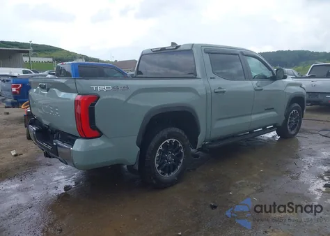 2025 Toyota Tundra Sr5 4Wd from USA, damaged, VIN 5TFLA5DB0SX256541